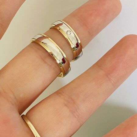 Wedding bands 14k real gold or 18k real gold MARA11