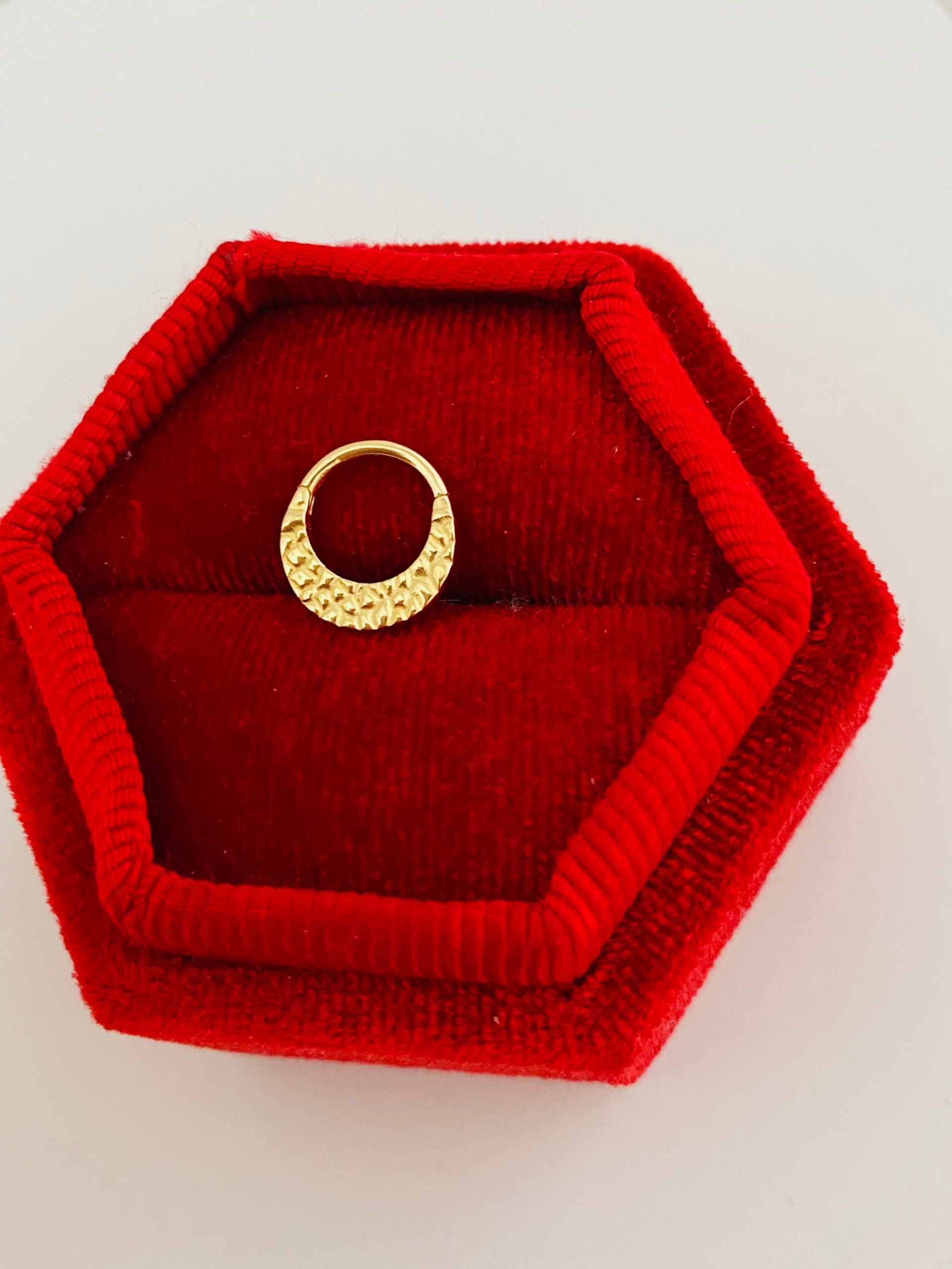 14k Gold universal piercing ,ONLY 1 piece “EP45