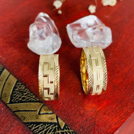 Wedding bands 14k real gold or 18k real gold MARA12