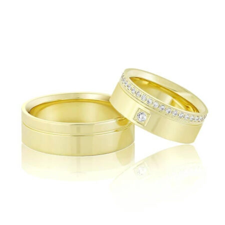 Wedding bands 14k real gold or 18k real gold MARA30