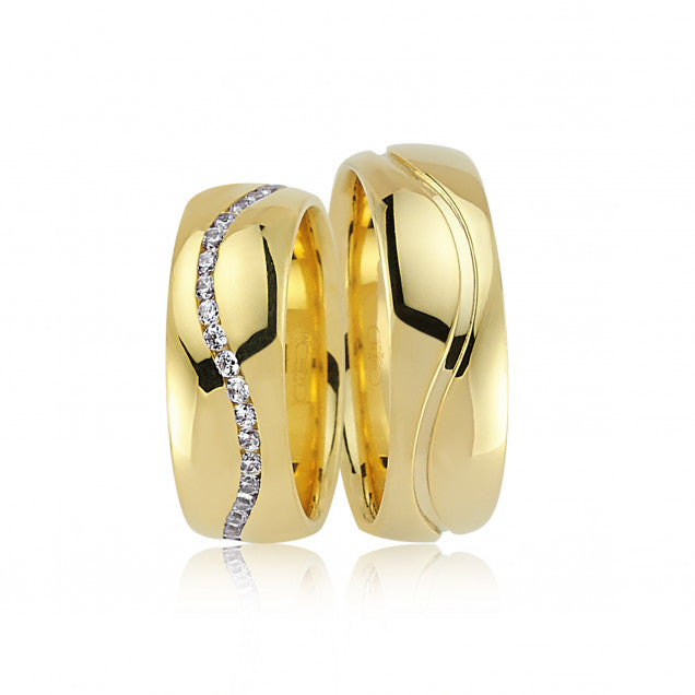 Wedding bands 14k real gold or 18k real gold MARA5