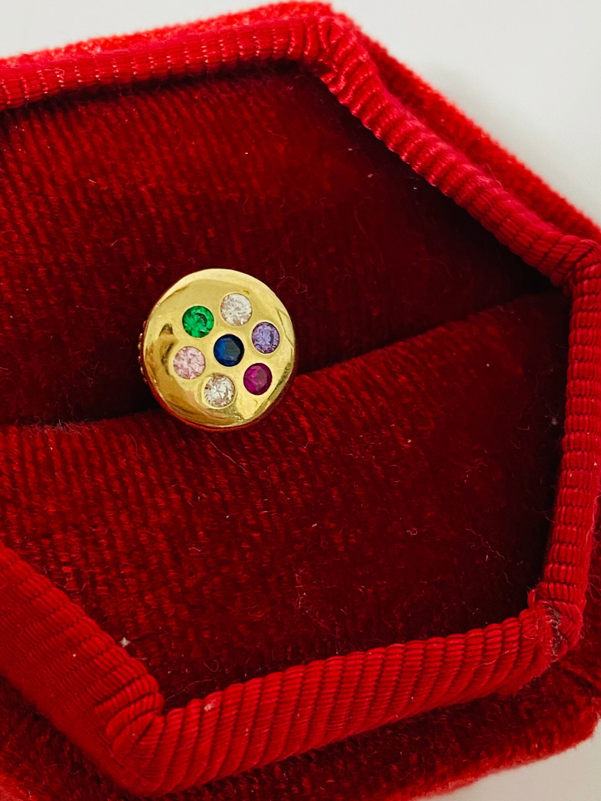 14k gold 2 side charms for bracelet JQW8