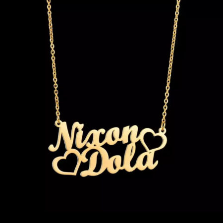 14k gold any name  necklace  BBF38