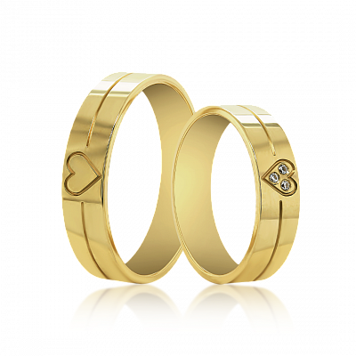 Wedding bands 14k real gold or 18k real gold MARA51