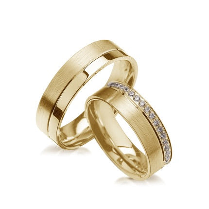 Wedding bands 14k real gold or 18k real gold MARA8