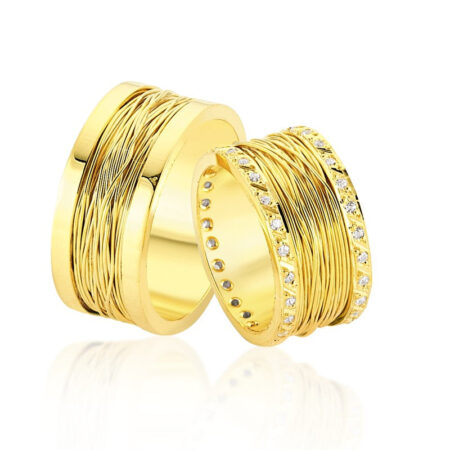 Wedding bands 14k real gold or 18k real gold MARA41