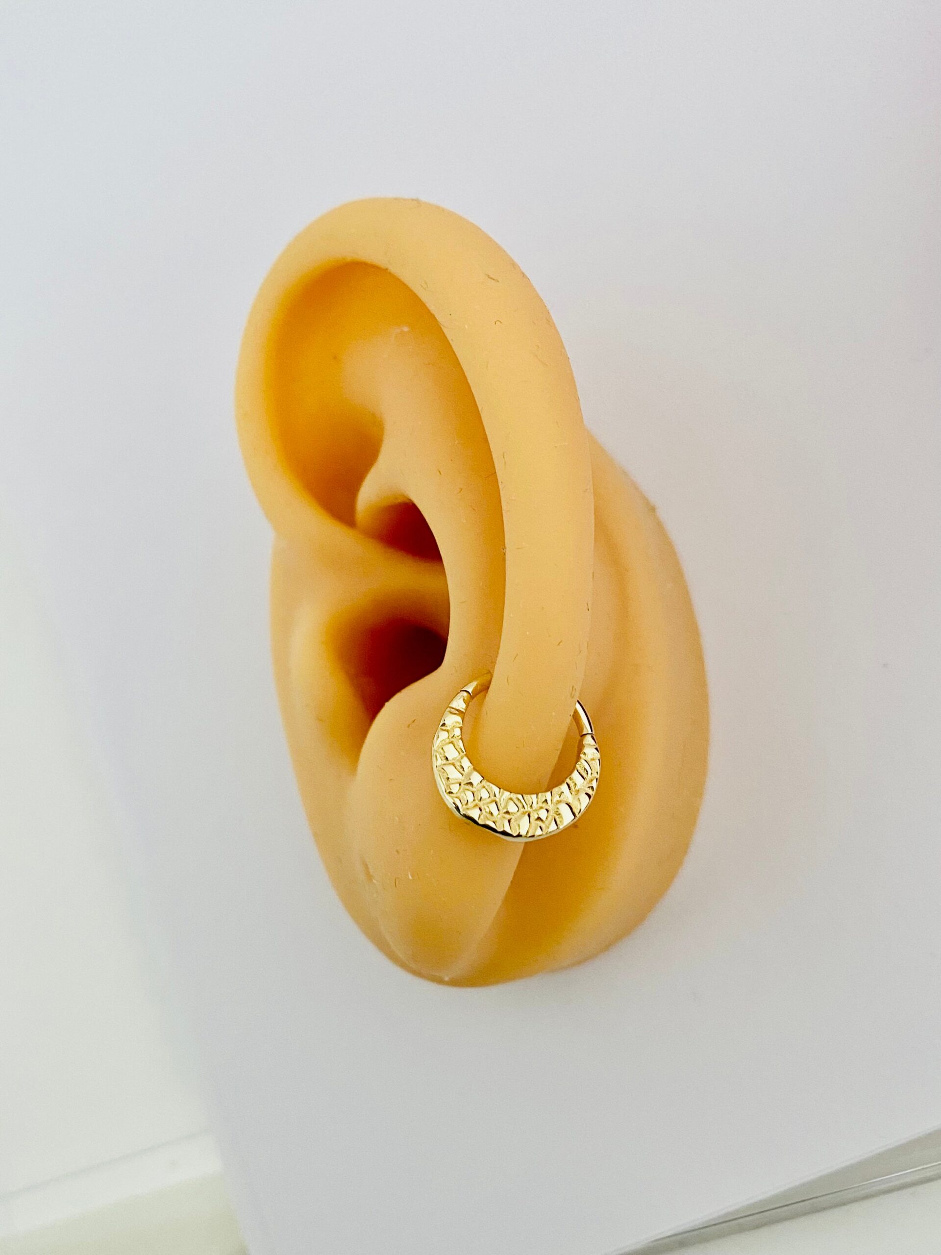 14k Gold universal piercing ,ONLY 1 piece “EP45 - Image 2