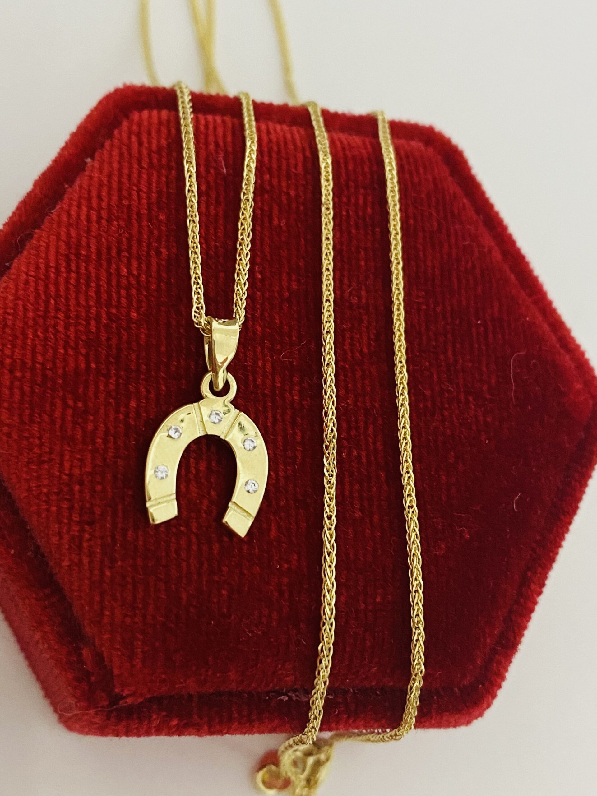 14k gold necklace BLZ36