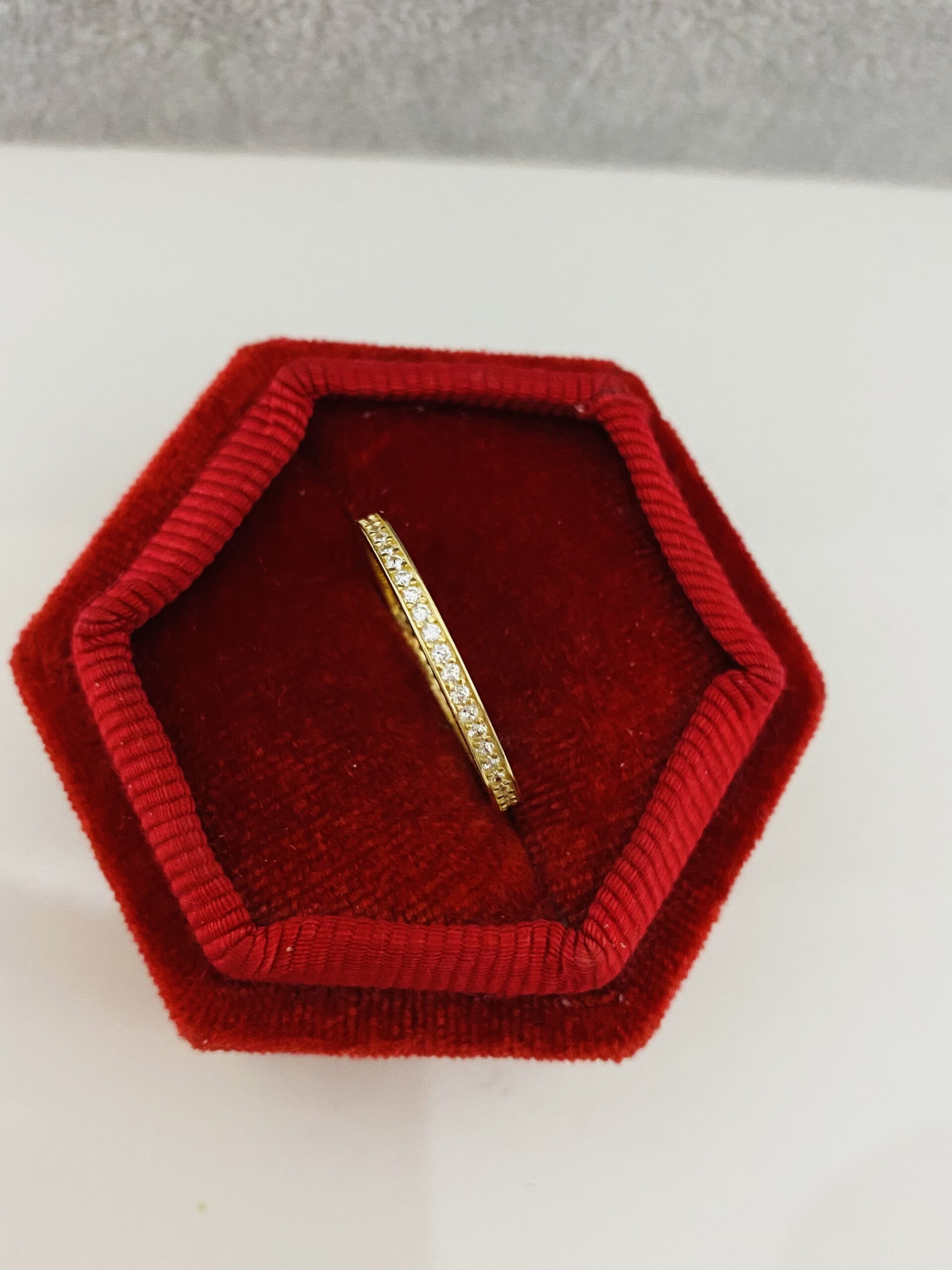 14k gold ring HL70 size 16/56/P