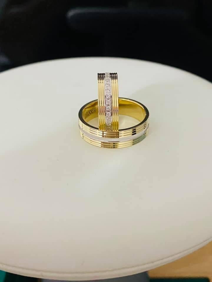 Wedding bands 14k real gold or 18k real gold MARA19