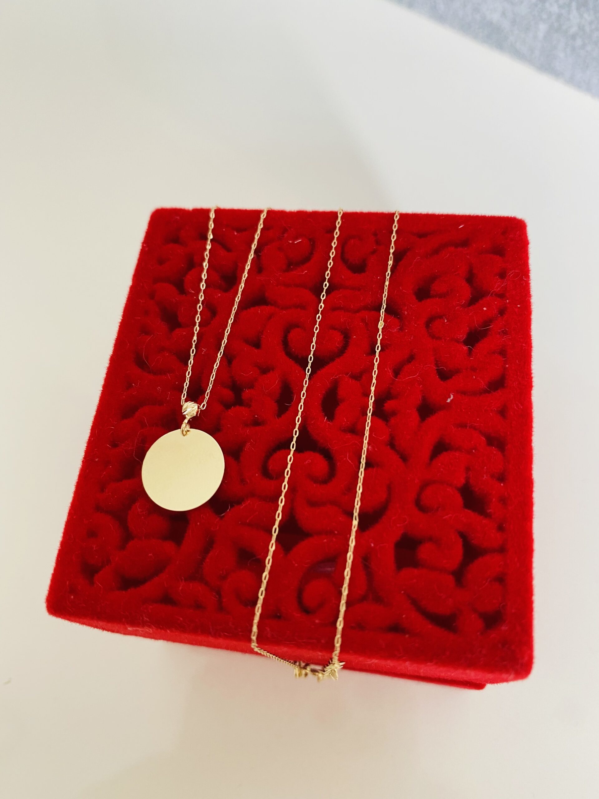 14k Gold necklace SAGS27