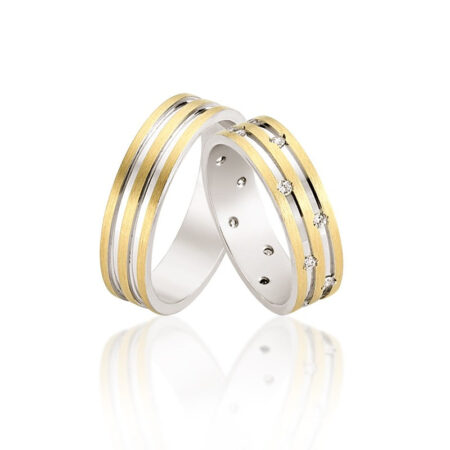 Wedding bands 14k real gold or 18k real gold MARA34