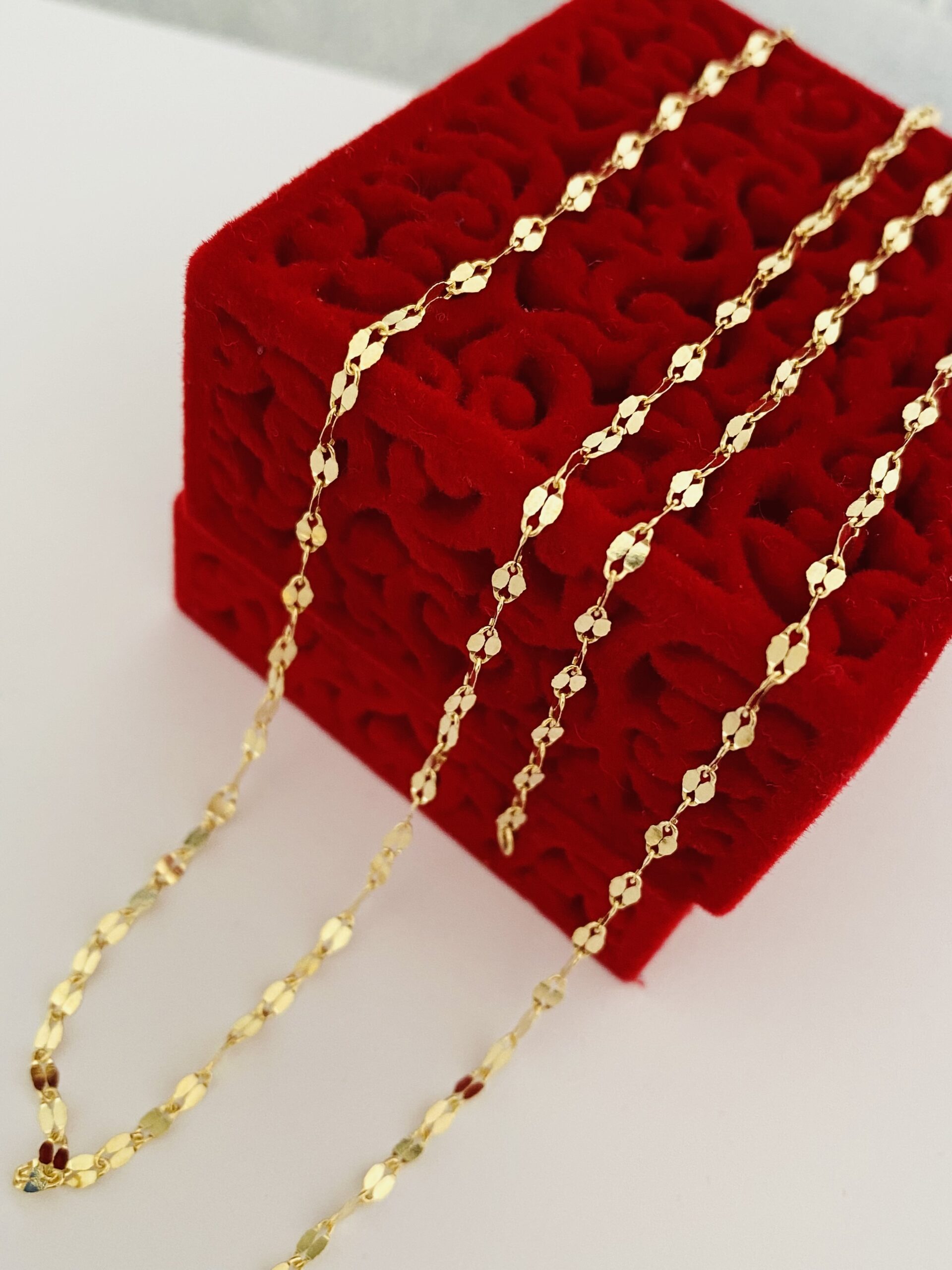 14k GOLD NECKLACE 8708A