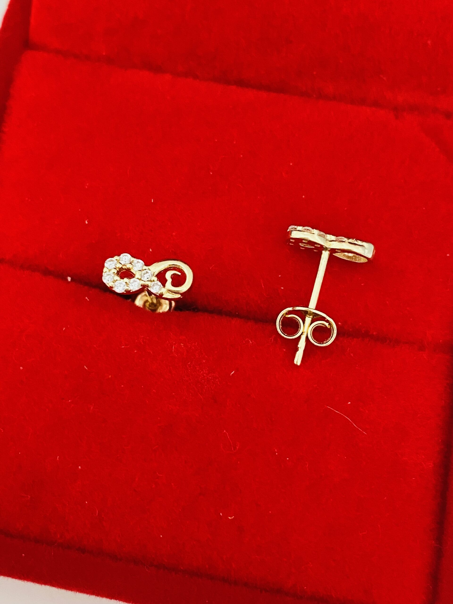 14k gold earrings AGU26