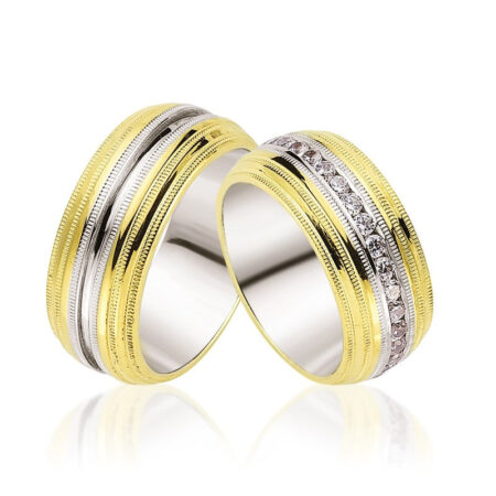 Wedding bands 14k real gold or 18k real gold MARA42
