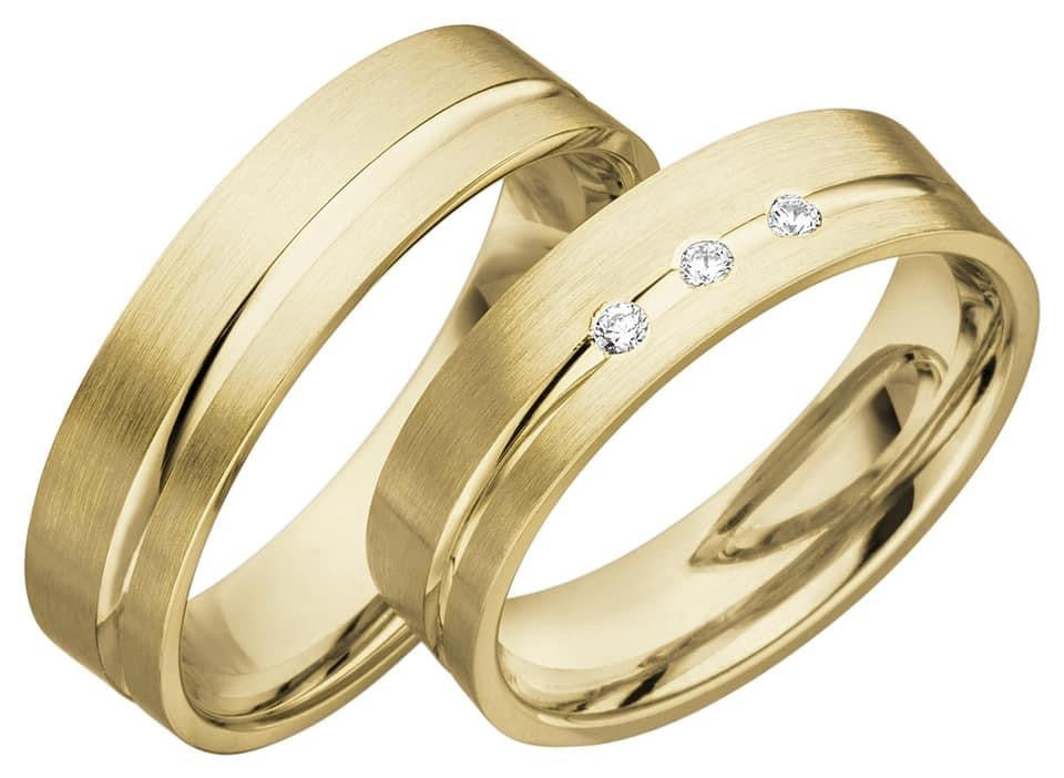 Wedding bands 14k real gold or 18k real gold MARA13