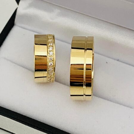 Wedding bands 14k real gold or 18k real gold MARA16