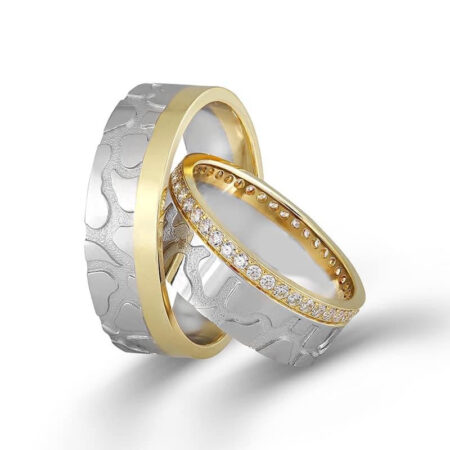 Wedding bands 14k real gold or 18k real gold MARA31
