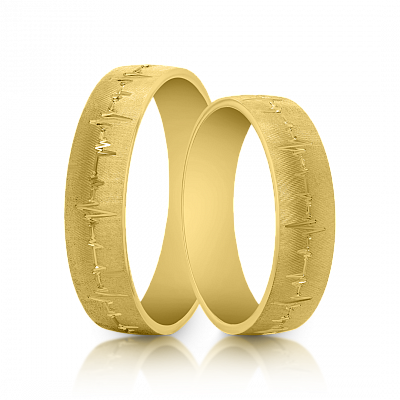 Wedding bands 14k real gold or 18k real gold MARA7