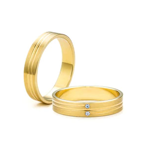 Wedding bands 14k real gold or 18k real gold MARA63