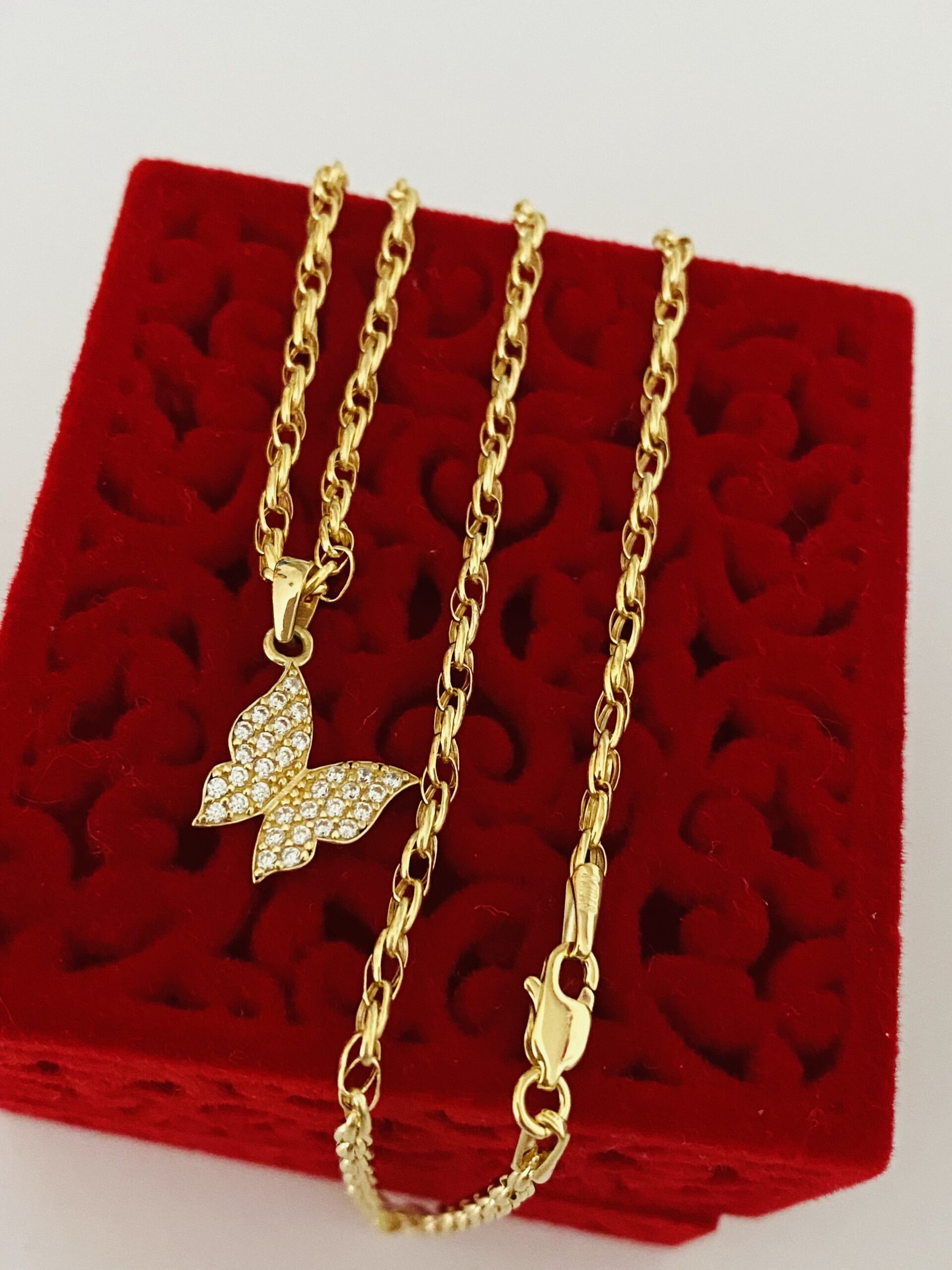 14k GOLD NECKLACE 2508A