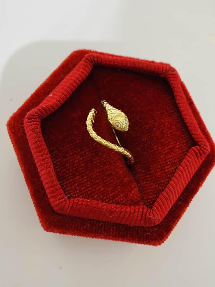 14k gold ring FARY12 12/52/M