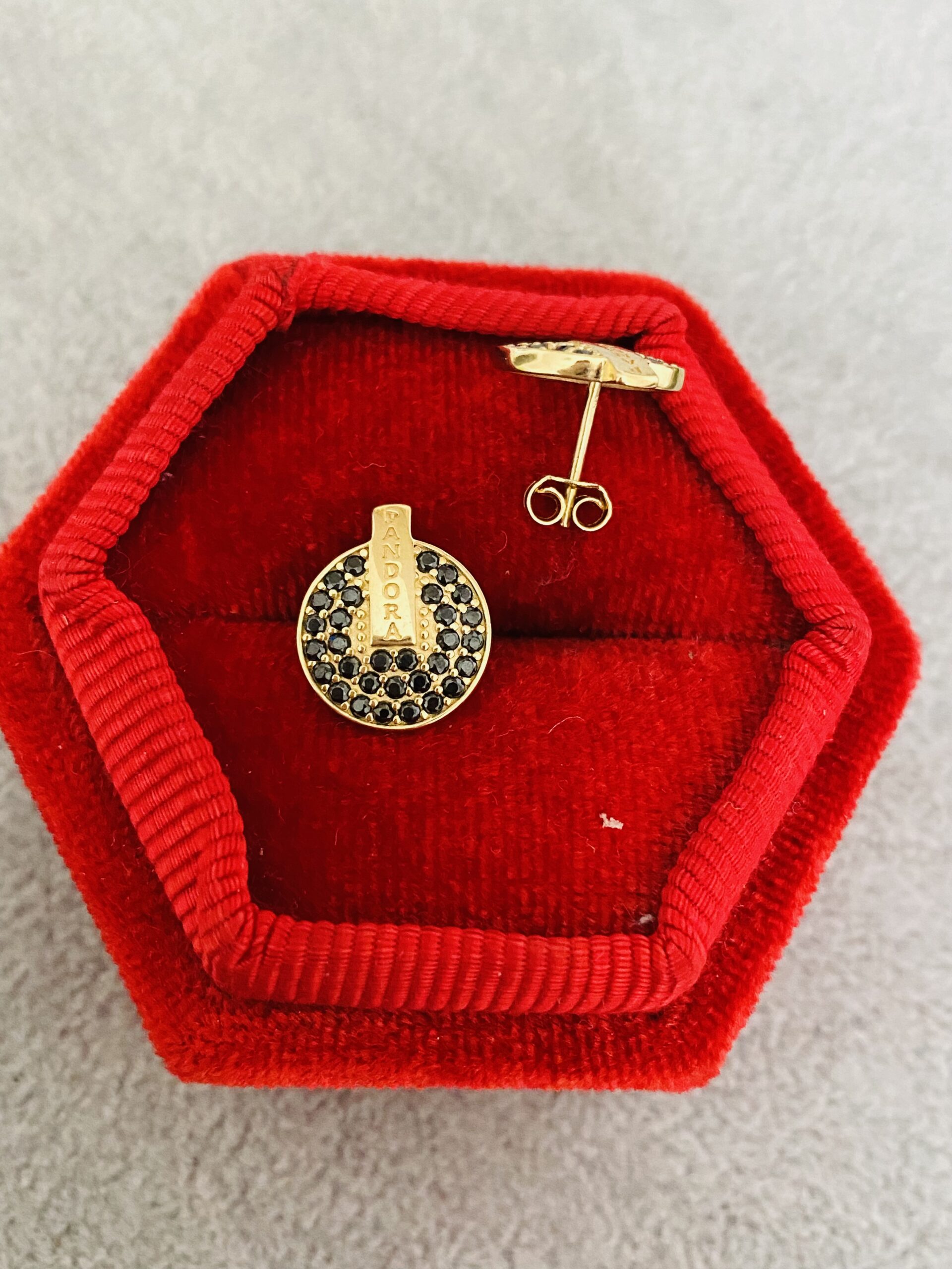 14k Gold earrings AST133 - Image 2