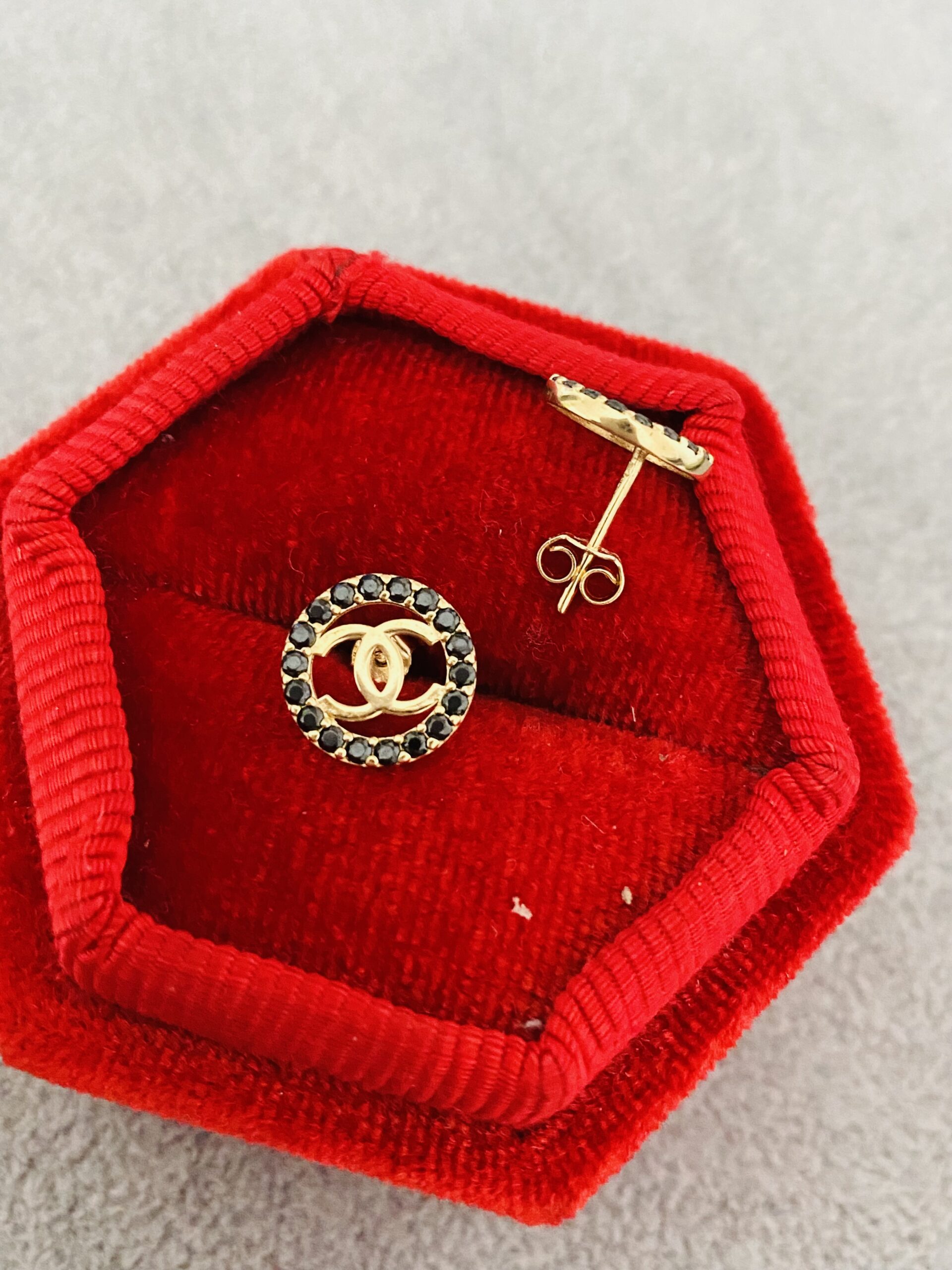 14k Gold earrings AST133 - Image 6