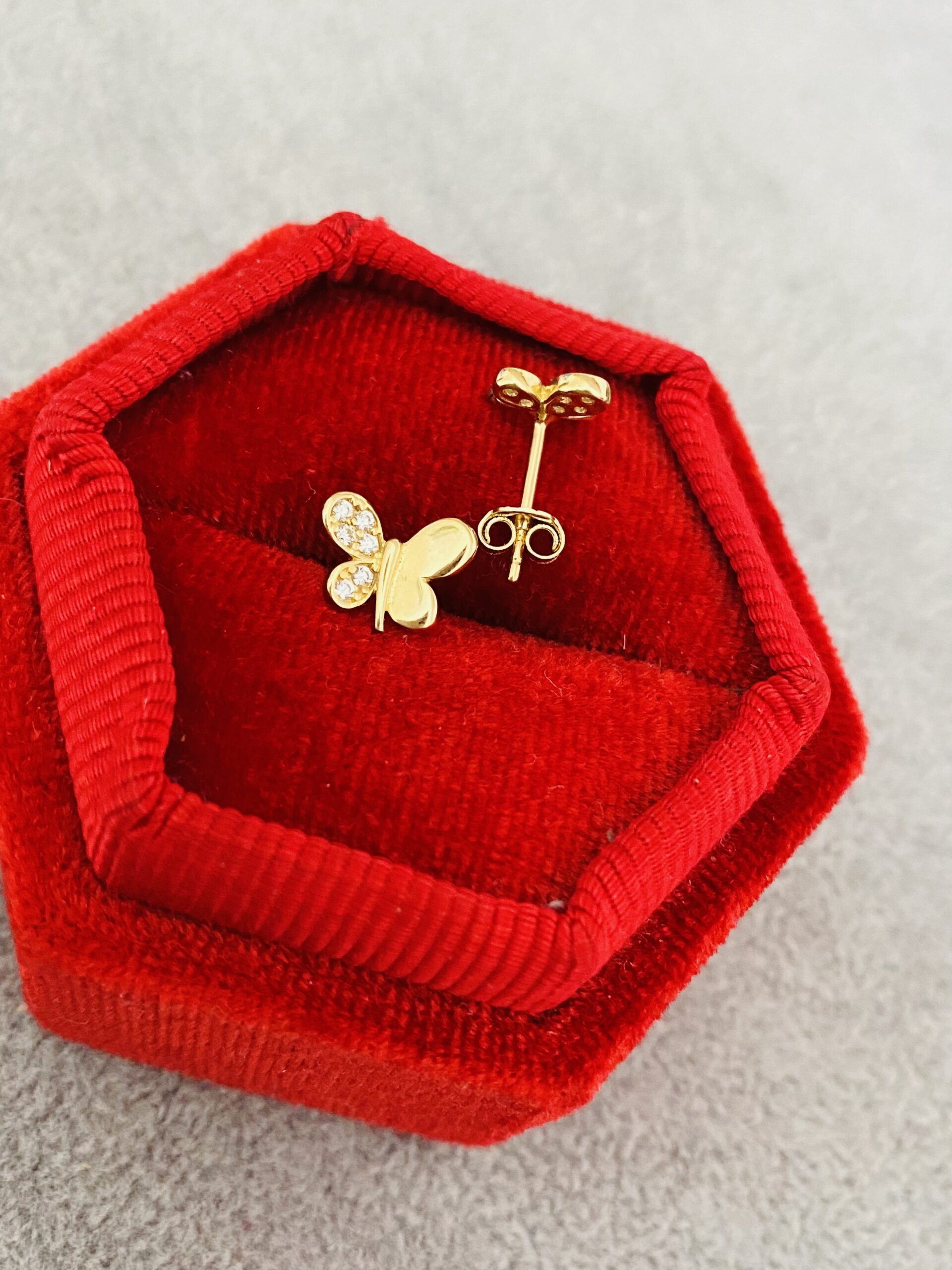 14k Gold earrings AST133 - Image 10