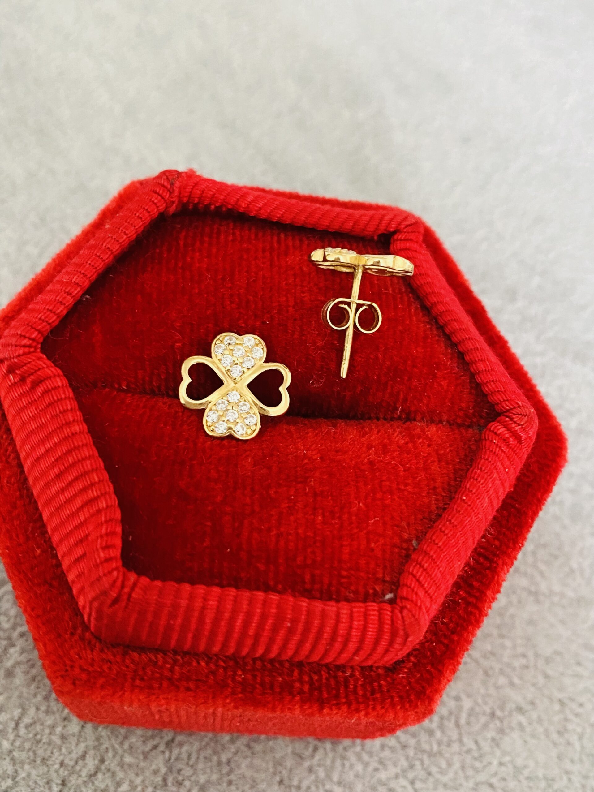 14k Gold earrings AST133 - Image 14