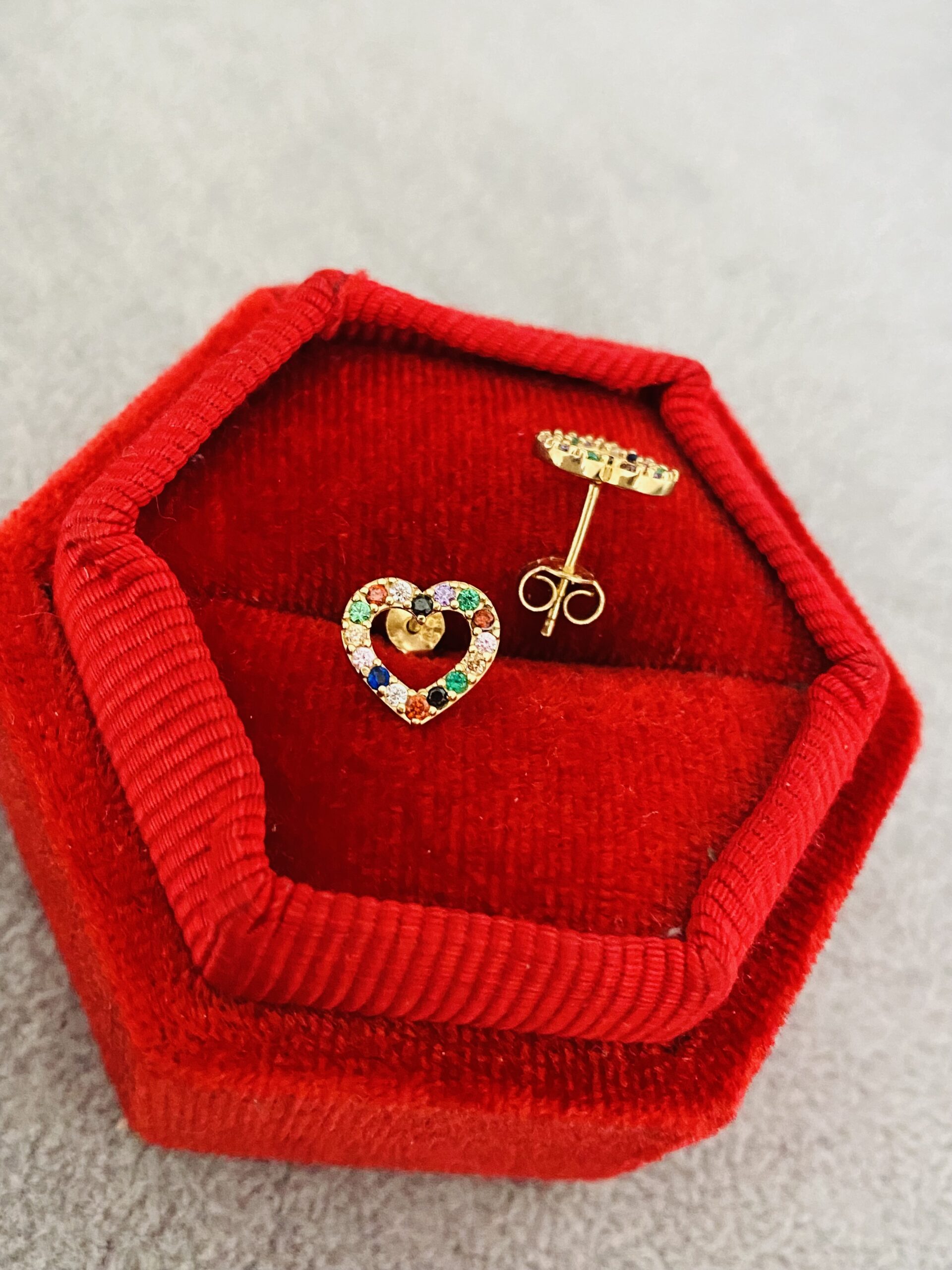 14k Gold earrings AST133 - Image 13