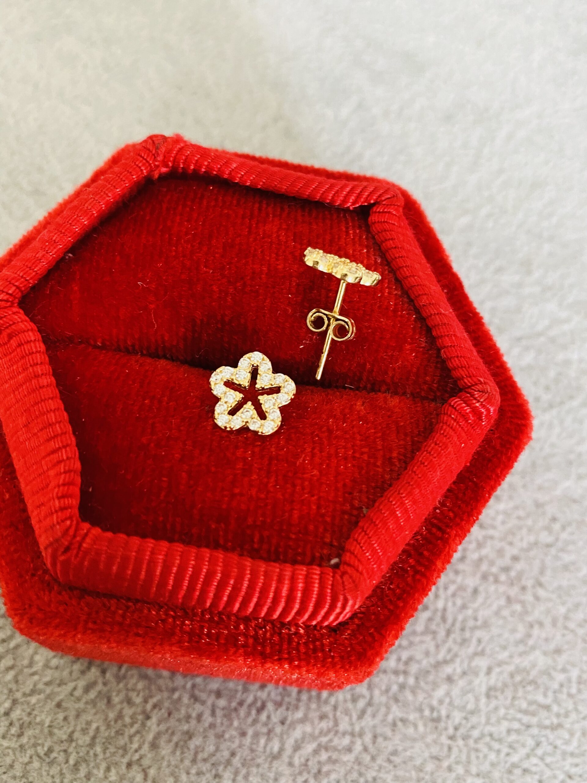 14k Gold earrings AST133 - Image 18