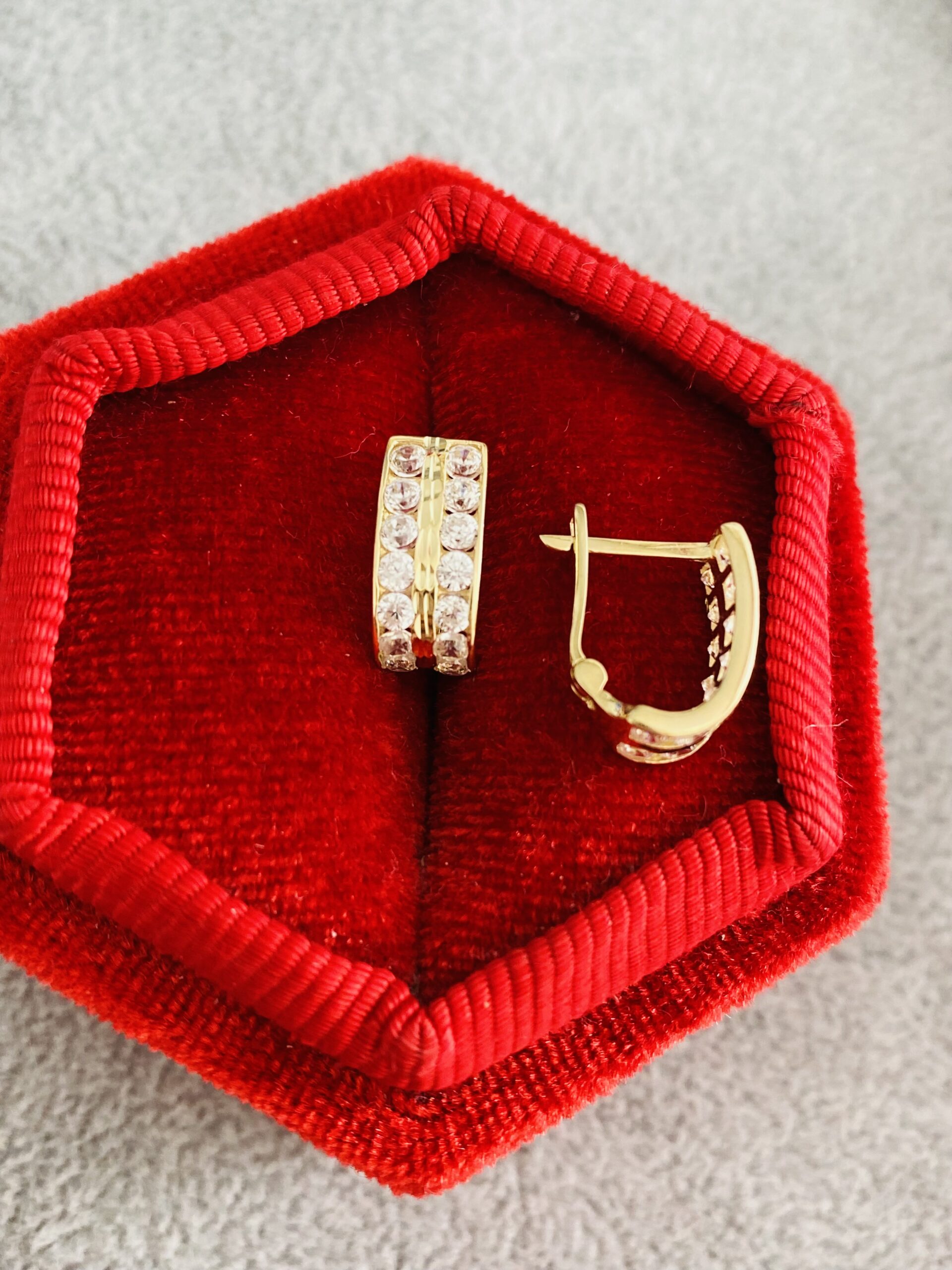 14k gold earrings VLDF4