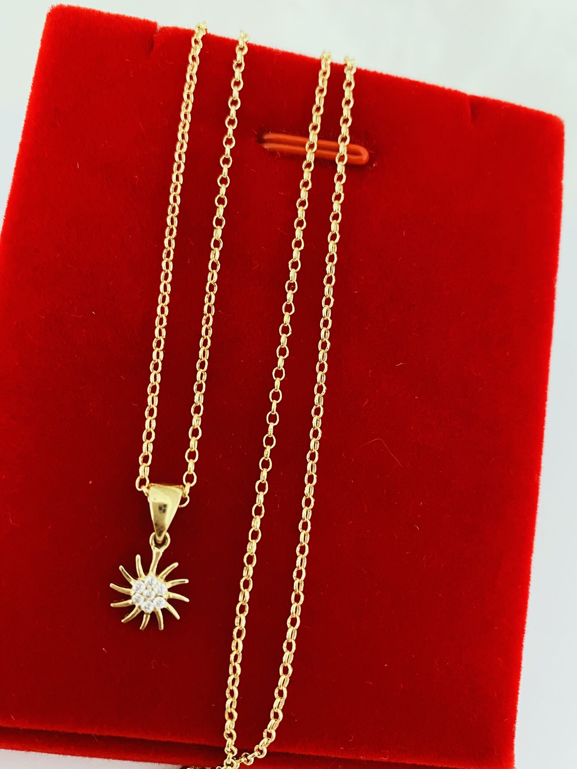 14k gold necklace SEP2313