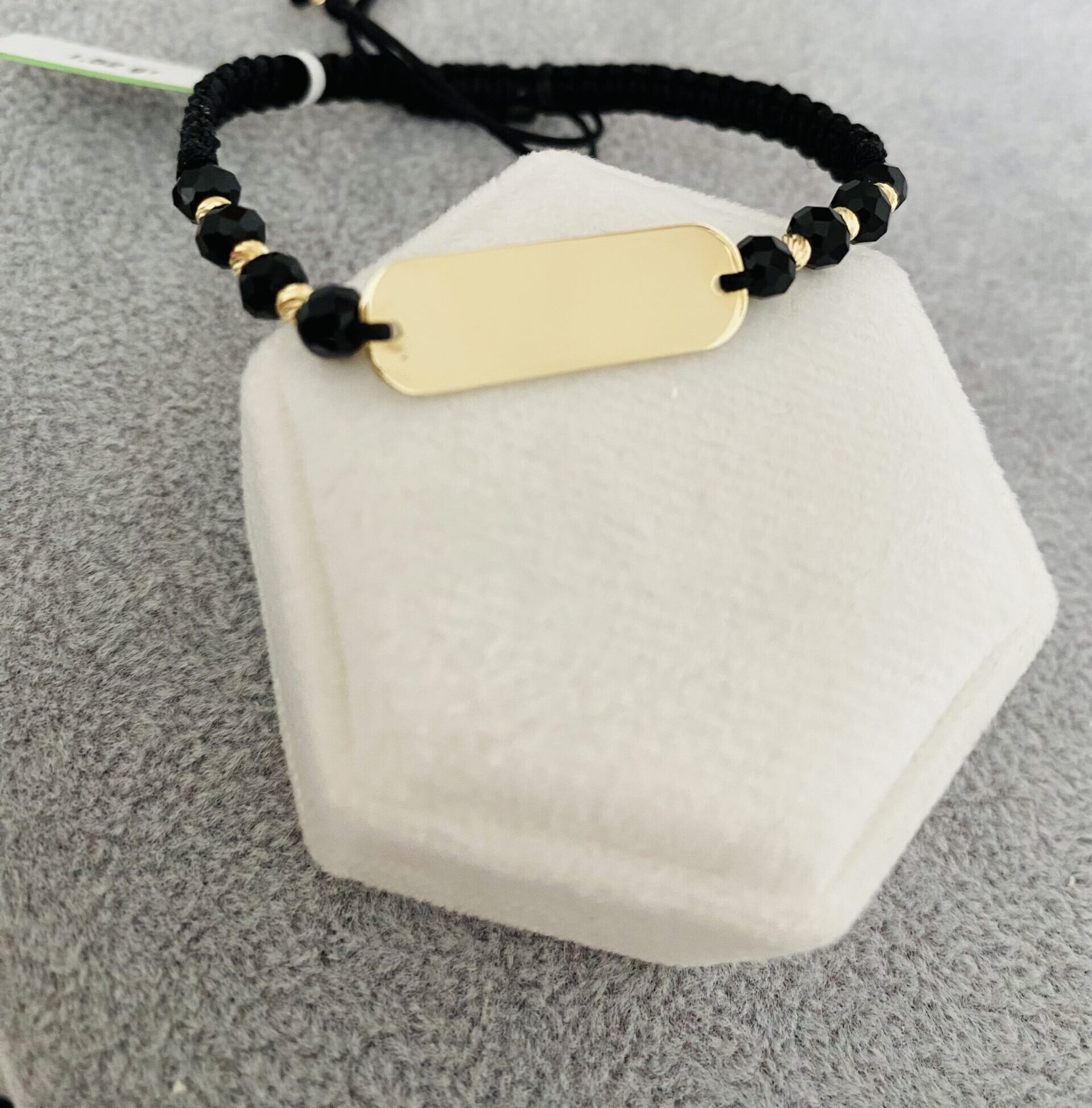 14k Gold string bracelet STP2