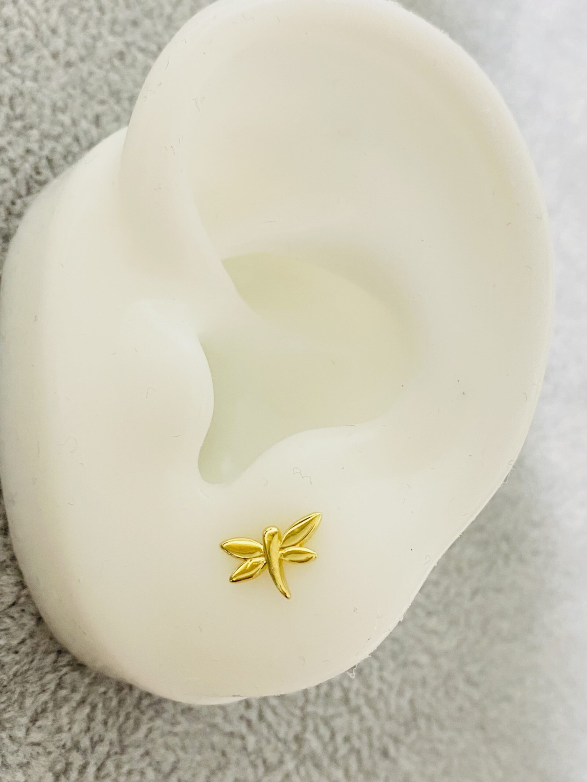 14k gold earrings pierce GO12