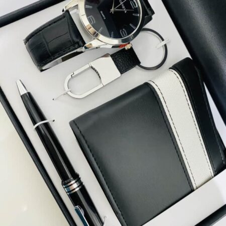 Men's Geneva Superior Executive Style Gift Set  With wallet