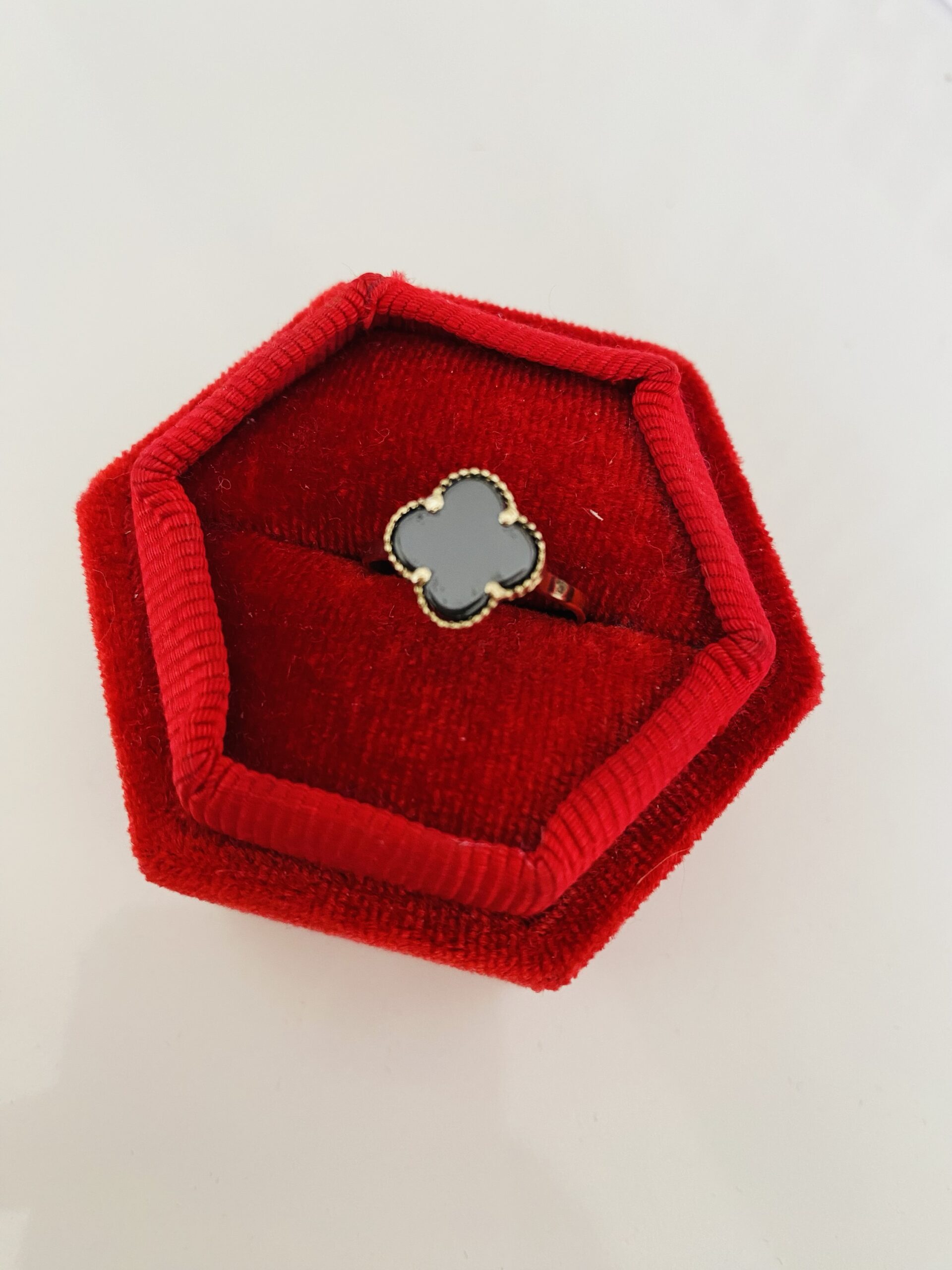 14k gold ring ST22g size 14/54/N - Image 2