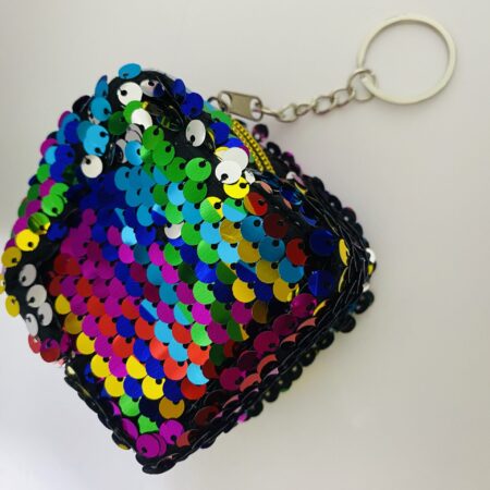 gold backpack key holder