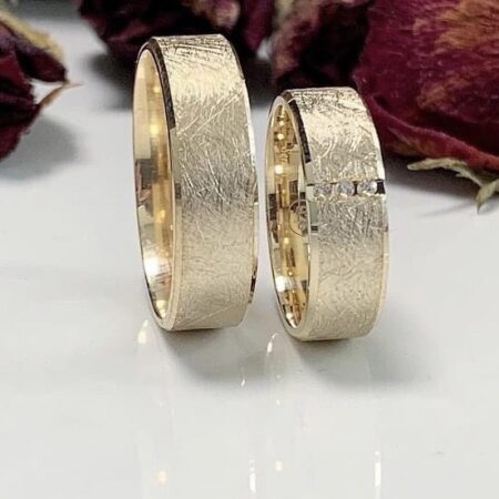 Wedding bands 14k real gold or 18k real gold MARA74