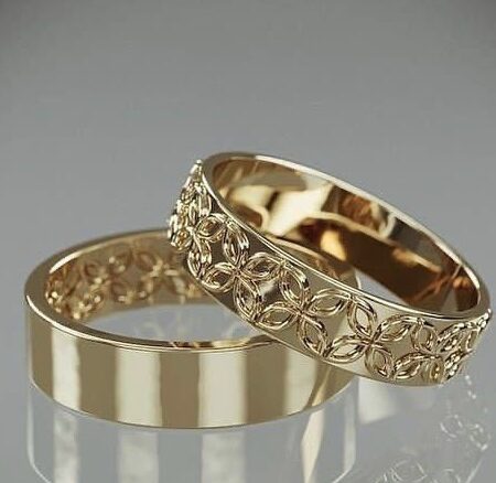 Wedding bands 14k real MARA76  rest of payment