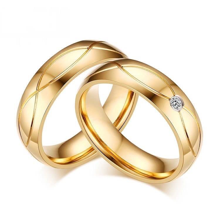 Wedding bands 14k real gold or 18k real gold MARA78