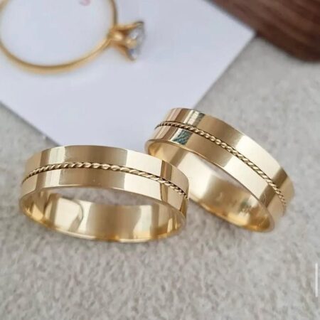 Wedding bands 14k real gold or 18k real gold MARA81