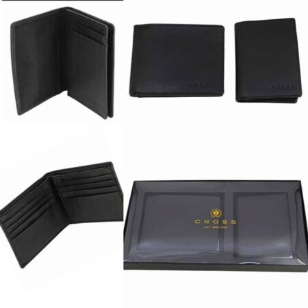 Gents Leather Wallet & Card Case Set