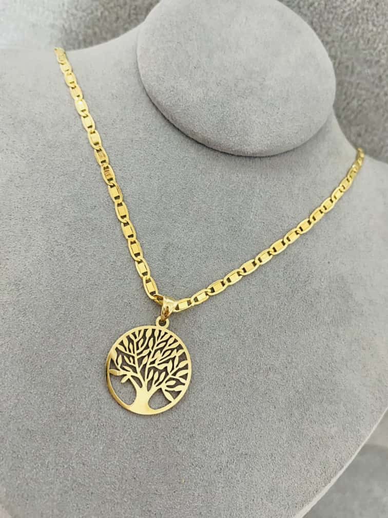 14k gold New Chain and pendant MAIY5