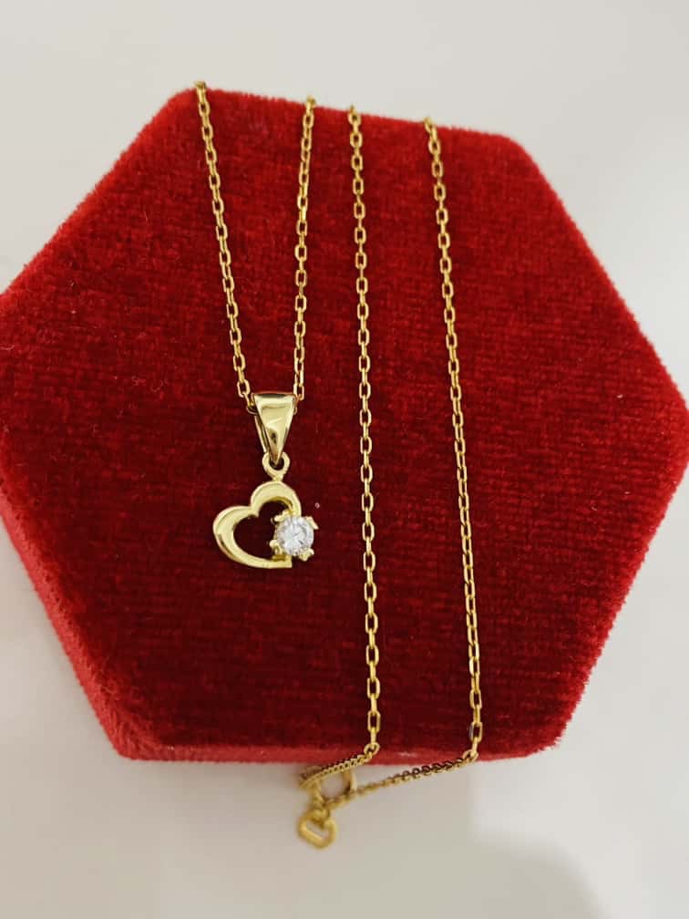 14k gold New Chain and pendant MAIY 29
