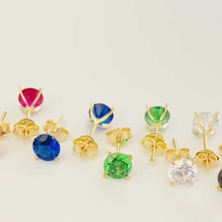 14k gold earring choose the colour JYL4