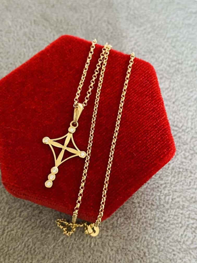 14k gold necklaces IUNIE43