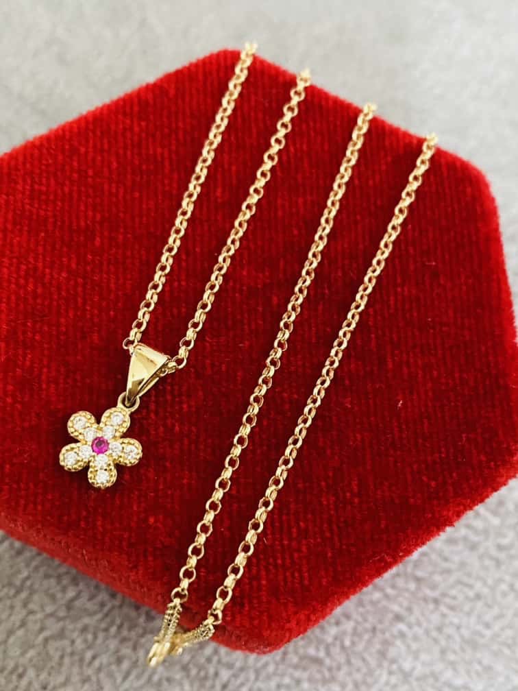 14k gold necklaces IUNIE57