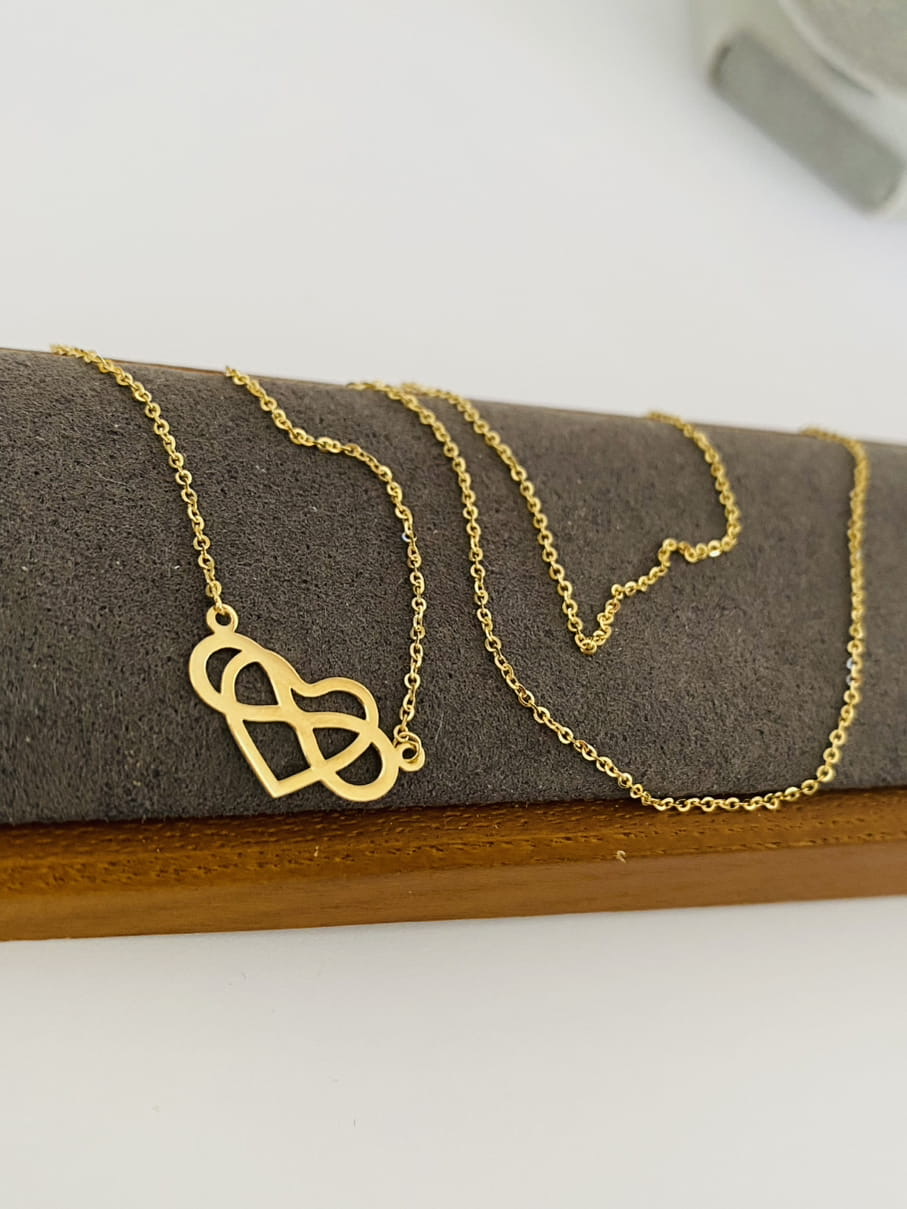 ITALY 14k gold necklace L1883 CLM